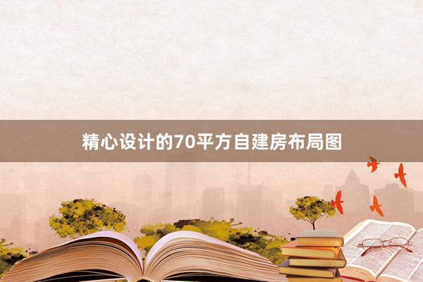 精心设计的70平方自建房布局图